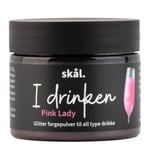 Skål - I drinken fargepulver glitter pink lady