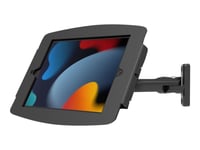 Compulocks Ipad Mini 8.3" Space Enclosure Swing Wall Mount - Monteringssats (Vridbar Arm, Hölje, Svängbar Arm) - För Surfplatta - Låsbar - Höggradig Aluminium - Svart - Skärmstorlek: 8.3" - Väggmonterbar, Monterbar På Ytor, Bänkskiva - För Apple Ipa