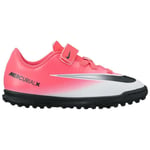 Nike Junior Mercurialx Vortex Iii V Tf Svarta,rosa 31.5