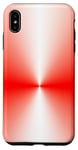 Coque pour iPhone XS Max Couleur rouge simple et minimaliste