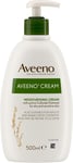 Aveeno Cream, for Dry and Sensitive Skin Car, with Colloidal Oatmeal, Body Lotio