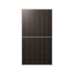 Fotovoltaisk modul 530W Hi-MO X6 Explorer monokristallin svart ram vit bakgrund 35 mm ram EVO2-kontakt 1400 mm kabel