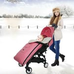 Baby Sleeping Bag Windproof Cover For Stroller Warm Footmuff B Gray