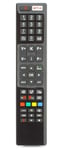 Remote Control For BUSH LED40292UHDFVP TV Television, DVD Player, Device PN0121425