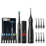 Elektrisk tandbørste, Sonic-teknologi, USB-opladning, 5020E-B-507Sort