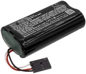 Batteri 626846 för YSI, 3.7V, 6800 mAh