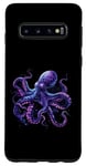 Coque pour Galaxy S10 Pieuvre mystique art abstrait tentacules idée créative