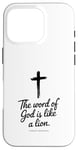 Cadeau Charles Spurgeon The Word of God Lion pour homme, femme et enfant Coque pour iPhone 16 Pro