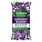 Rengöringsservetter 70st | Zoflora Midnight Bloom