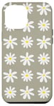 Coque pour iPhone 14 Pro Max Motif marguerites esthétiques et florales