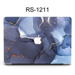 Convient pour étui de protection pour ordinateur portable Apple AirPro housse de protection pour macbook couleur marbre boîtier d'ordinateur-RS-1211- 2019Pro16 (A2141)