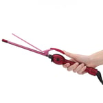 (9mm US Plug)Mini Electric Hair Curler Salon Curling Wand Anti-Scald Temper BGS