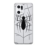 ERT GROUP Coque de téléphone Portable pour Oppo Find X5 Pro Original et sous Licence Officielle Marvel Motif Spider Man 013 Parfaitement adapté à la Forme du téléphone Portable, partiel imprimé