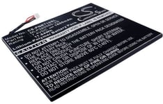 Batteri MLP385085-2S for Pandigital, 7.4V, 1600 mAh