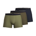 BOSS Kalsonger 3P Bamboo Boxer Brief Flerfärgad-2 viskos X-Large Herr