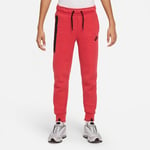 Nike Joggebukse NSW Tech Fleece 24 - Rød/Sort Barn Joggebukser male