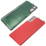 Battery Cover For Samsung Galaxy S21 Plus G996 Replacement Rear Cover Panel Red