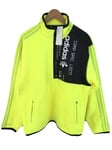 adidas x Alexander Wang Fleece Jumper Polar Half Zip CV5250 - Yellow M £215 New