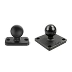 Fäste RAM Mounts Ball Base, Storlek B, 1 x 2 (25 x 50 mm)