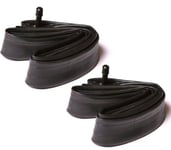 2x Sunchase 18x1.75-2.125 Bicycle Inner Tube with Schrader Valve (Car Type Valve)