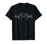 Gamer Heartbeat Console Gaming Ps T-Shirt