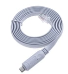 MicroConnect MC-USBCETHM USB-C - RJ45 Console Cable M-M