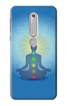 Bhuddha Aura Chakra Balancing Healing Case Cover For Nokia 6.1, Nokia 6 2018
