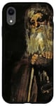 iPhone XR An Old Man and a Monk by Francisco Goya Case
