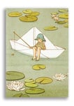 Belle & Boo Enkelt Kort - Min lilla segelbåt (Fraktfritt)
