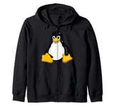 Tux Penguin Linux Official Mascot Logo Icon T-Shirt Zip Hoodie