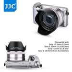 JJC Lens Hood replace Sony ALC-SH112 for Sony E 18-55mm f/3.5-5.6 NEX-3 NEX-5
