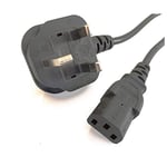 AAA PRODUCTS | UK Plug to Kettle Mains Power Cable/Lead - IEC C13 H05VV-F 0.75mm² 3G 13A - Works with TV/Printer/PC/Projector/Kettle and other Appliances - Length: 3M / 9.8 Ft