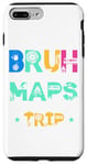 Coque pour iPhone 7 Plus/8 Plus Bruh, We Don't Need Maps - L'aventure ultime en voyage en voiture