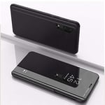 Hülle® Plating Flip Mirror Case for Xiaomi Redmi Pro 2 (Black)