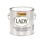 Jotun Lady Pure Nature White, Vit, 0,75 L