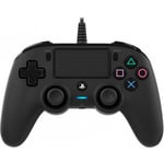 Nacon Wired Compact Controller -spelkontroll, svart, PS4