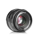 Meike 35mm F1.4 Large Aperture Manual Focus Prime MFT Lens for Micro Four Thirds M43 Compatible with Olympus and Panasonic Mirrorless Cameras and BMPCC GH6 OM-1