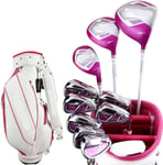 YUW Golf Clubs Package Set,Golf Club Set for Men, Suitable for Beginners And Advanced