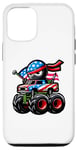 iPhone 14 Pro Ninja Riding Monster Truck 4th Of July Independence Day Case