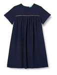 United Colors of Benetton Girl's Dressed 493VCV00U, Dark Blue 252, 170
