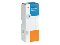 Herma Computer Labels - Papper - Matt - Permanent Självhäftande - Perforerad - Vit - 88.9 X 35.7 Mm 4000 Etikett (Er) Löpande Z-Vikta Etiketter