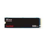 SanDisk SSD Plus 500GB, M.2 2280 PCIe Gen3 NVMe SSD, up to 3200 MB/s read speed