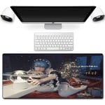 HOTPRO XXL 900X400X3MM Speed Gaming Mouse Mat - Large Economy Gaming Anime Mouse Pad - Smooth Surface Non-slip Rubber Mouse Pad - Designs for Office and Gamers. Life In A Different World-2