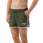 Björn Borg Retro Swim Shorts, M, Forest Night