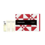 CK Eternity for Women 50ml EDP Spray, 100ml Body Lotion & Body Wash Gift Set