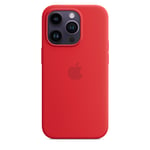 Coque en silicone avec MagSafe pour iPhone 14 Pro (PRODUCT)RED - Neuf