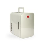 Mini Fridge 10L Large Size Cold & Hot Settings Silver