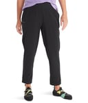 Marmot Women's Wm's Elda Crop, Breathable Jogging Pants, Water-Repellent Hiking Trousers with UV Protection, Lightweight Functional Pants, Black, XL