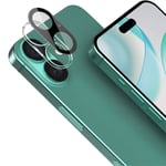 Imak Härdat Glas Linsskydd iPhone 16 Plus Svart