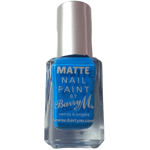 Barry M Matte Nail Polish Malibu Blue